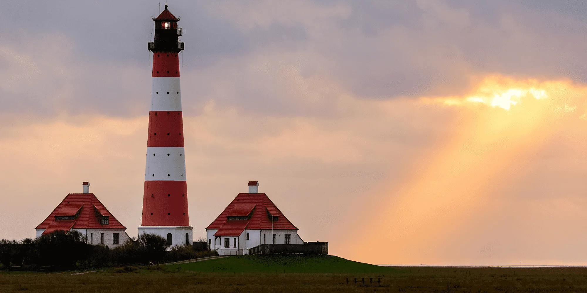 The Westerheversand Lighthouse